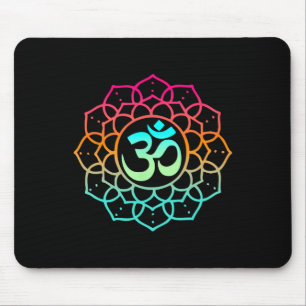 Om Mandala Spiritual Zen Yoga Buddhist Meditate Mi Mouse Pad