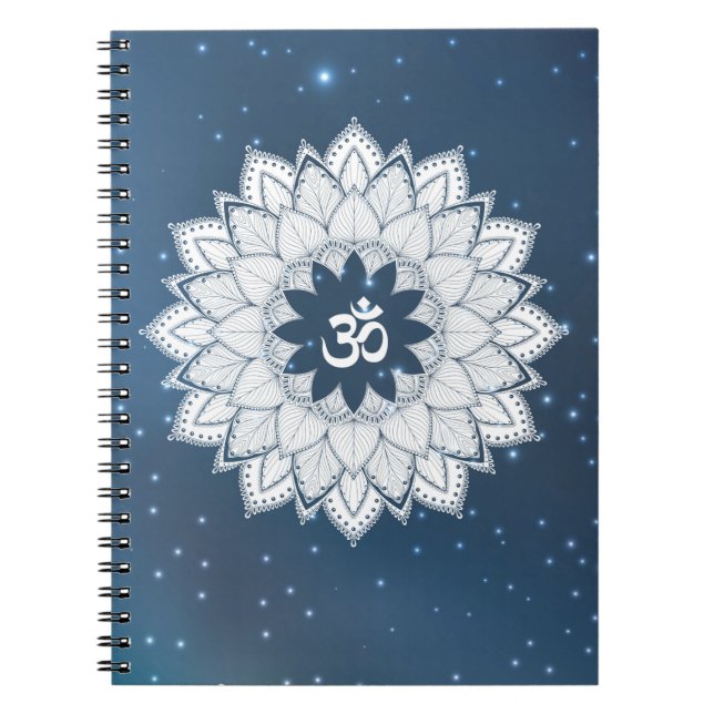 OM Mandala universe Notebook (Front)