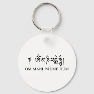 Om Mani Padme Hum Key Ring