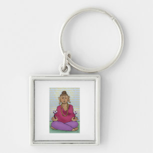 Om Mani Padme Hum Key Ring