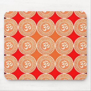 OM MANTRA - OmMantra ALL OVER Mouse Pad
