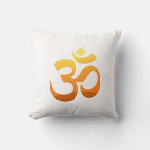Om Mantra Symbol Asana Relax Meditation Yoga Cushion