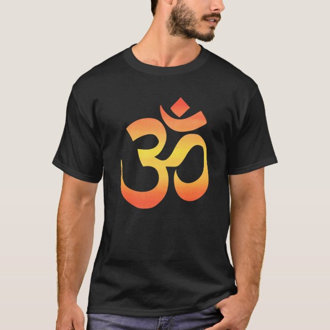 Om Mantra Symbol Namaste Yoga Zen Buddhism Buddha T-Shirt (Front)