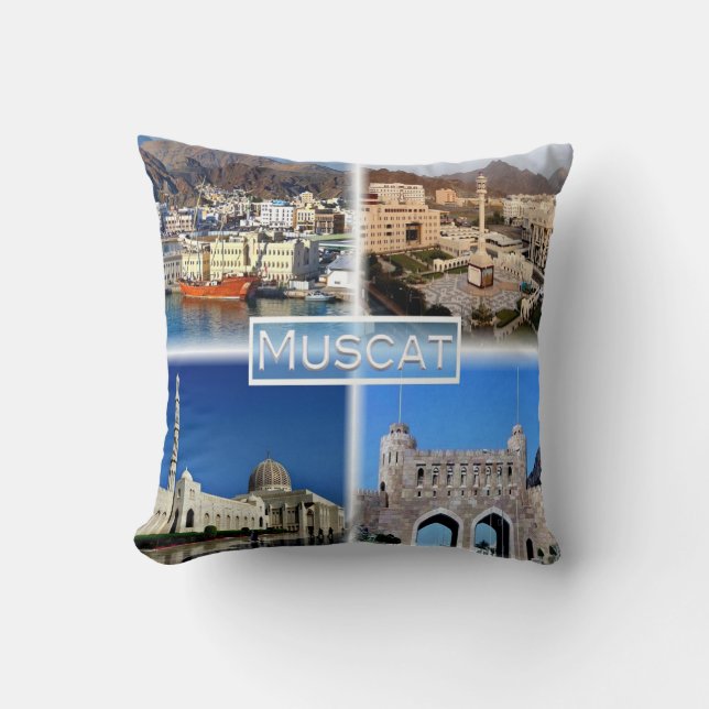 OM Muscat - Harbour - Central Business District - Cushion (Front)