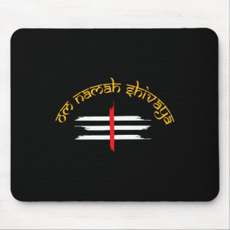 Om Namah Shivaya Tripundra Symbol Of Shiva  Mouse Pad
