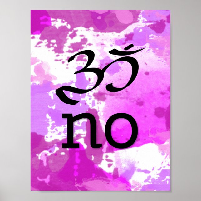 Om no poster (Front)