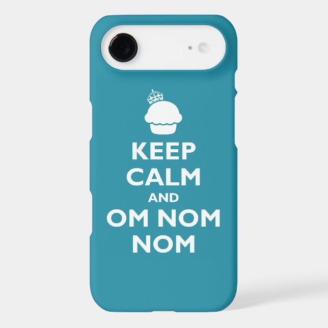 Om Nom Nom Case-Mate iPhone Case (Back)