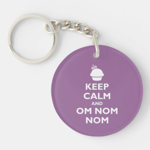 Om Nom Nom Key Ring