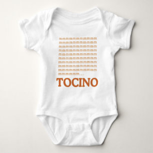 OM NOM NOM mmm... TOCINO Baby Bodysuit