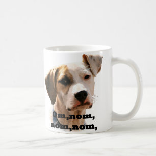 Om, nom, nom, nom, coffee mug