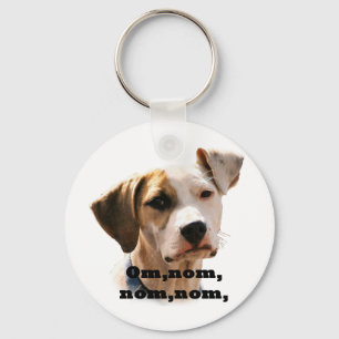 Om, nom, nom, nom, key ring