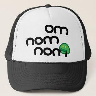 Om Nom Nom Trucker Hat