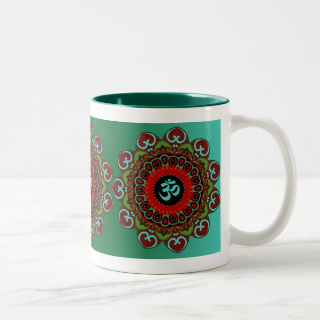 Om of Chaos Mug - Peaceful (Right)