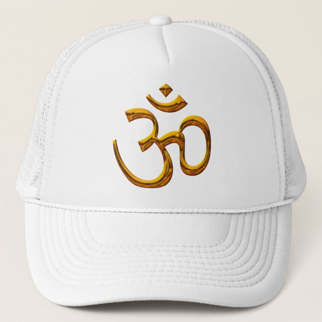 OM, Old Gold Effect / Hat (Front)