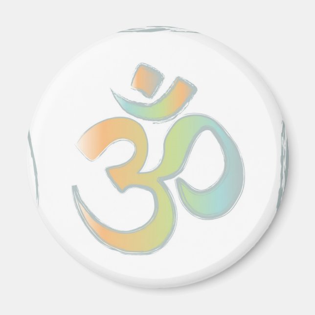 Om or Aum Magnet (Front)