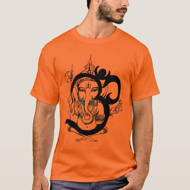 Om Orange T-Shirt (Front)