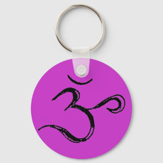 OM Purple Keychain