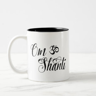 Om Shanti Yoga Mug