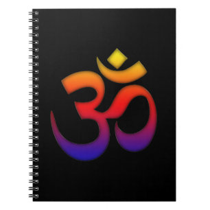 om spiral notebook
