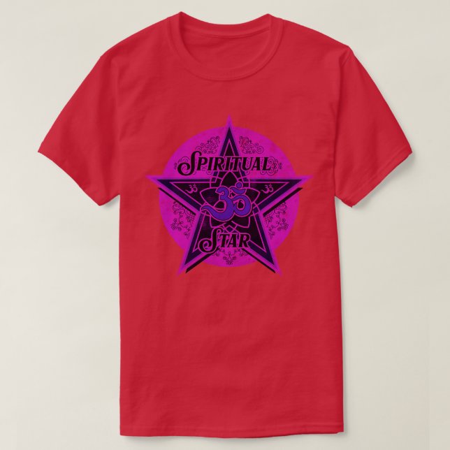 Om Star T-Shirt (Design Front)