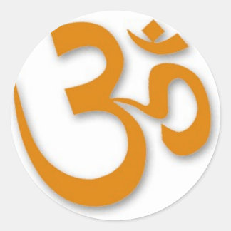 OM Store for Yoga Classic Round Sticker