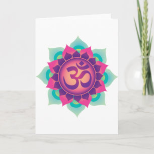 Om Symbol Card