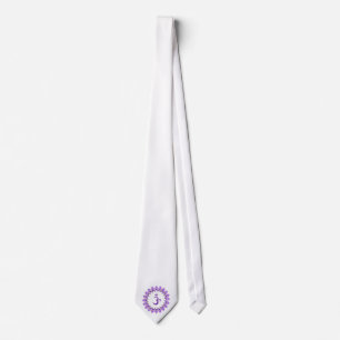 Om Symbol / Crown Chakra Tie