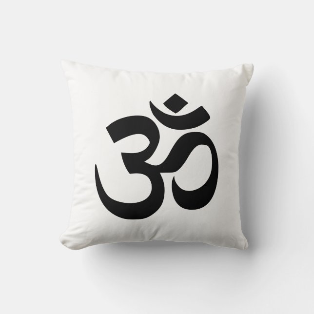 Om Symbol Cushion (Front)
