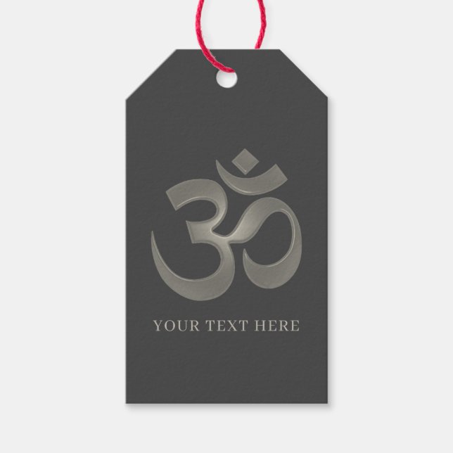 Om Symbol Gift Tags (Front)