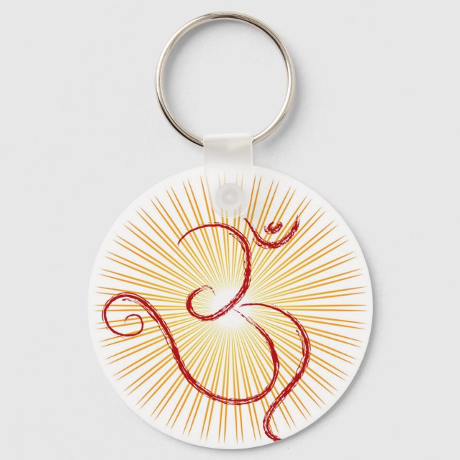 OM symbol Key Ring (Front)