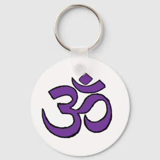 Om Symbol Key Ring