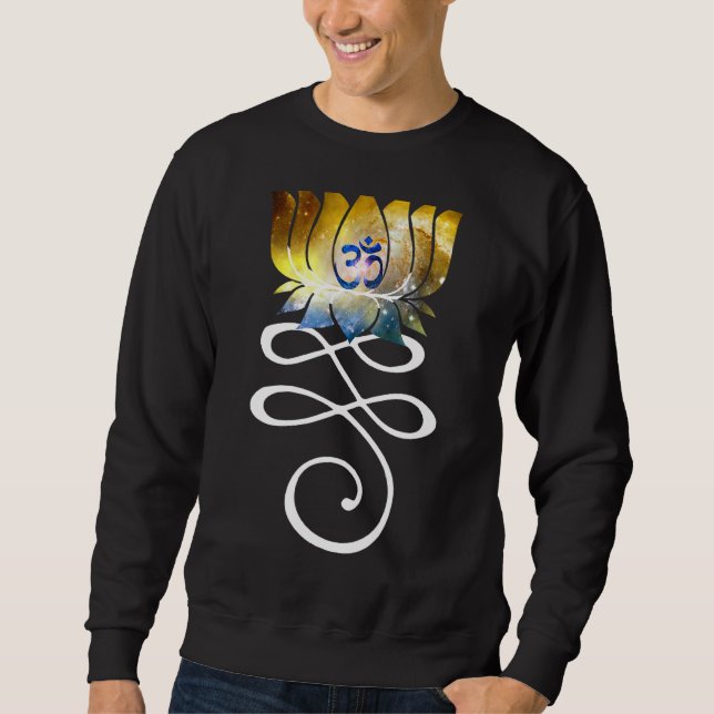 Om Symbol Meditation Sweatshirt (Front)