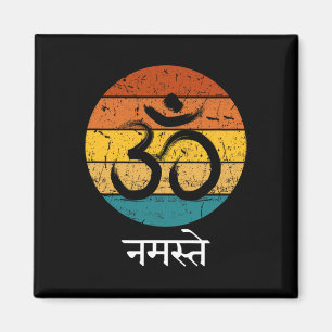 Om Symbol Namaste Ohm Hindu Zen Tantra Yoga Spirit Magnet