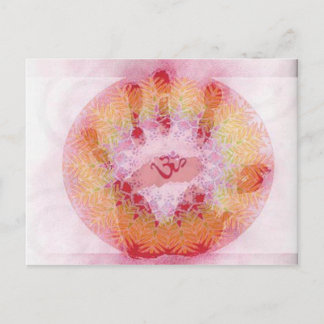 Om Symbol Postcard