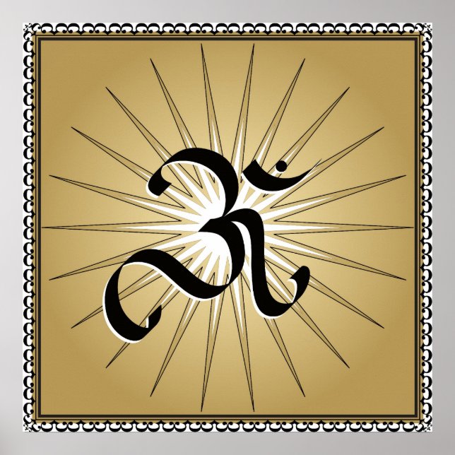 OM symbol - Poster (Front)