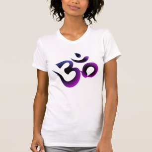 Om Symbol Purple Women's Tee