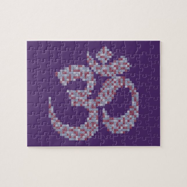 Om Symbol Puzzle (Horizontal)