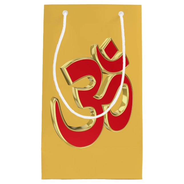 Om symbol small gift bag (Front)