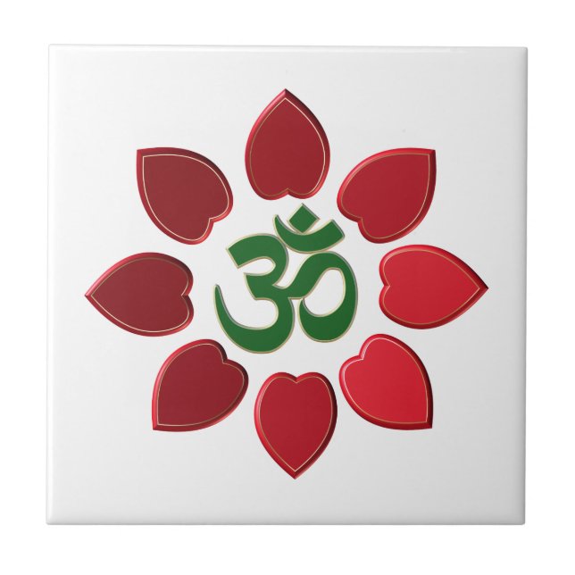 Om symbol tile (Front)
