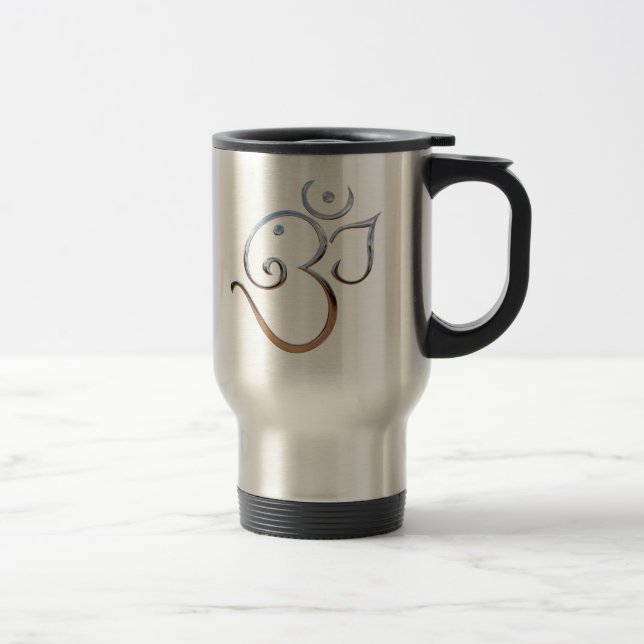 Om Symbol Travel Mug (Right)