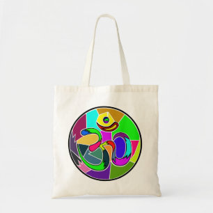 "Om" Tote Bank Bag