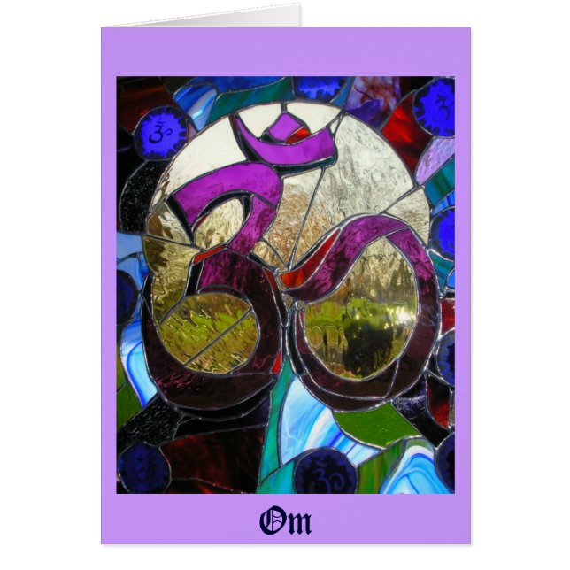 Om Wheel Card #2 (Front)
