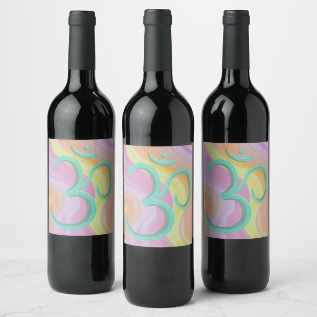 Om Wine Label (Bottles)