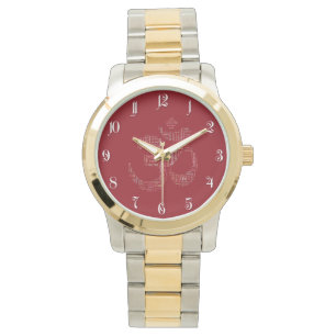 Om words symbol watch