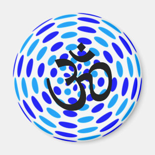 Om Yoga - Fridge Magnets