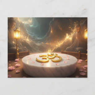 OM - ZEN BUDDHISM POSTCARD