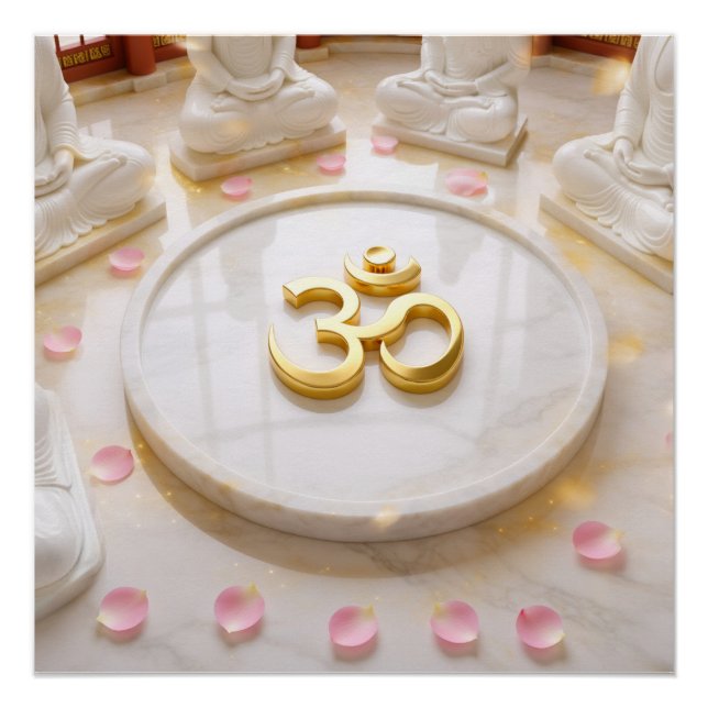 OM - ZEN BUDDHISM POSTER (Front)