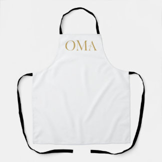 OMA Apron | Personalised Grandma Kitchen Apron