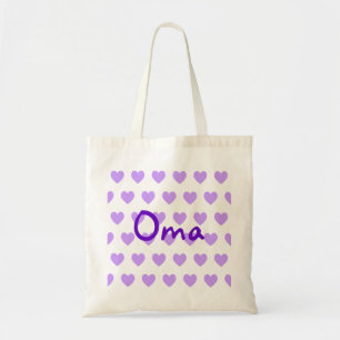 Oma in Purple Tote Bag