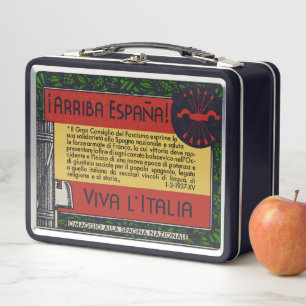 OMAGGIO ALLA SPAGNA  METAL LUNCH BOX